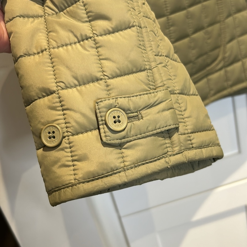 Hudson North Women’s Olive Quilt Polyfill Lightweight Jacket Size M NWT - Picture 10 of 16